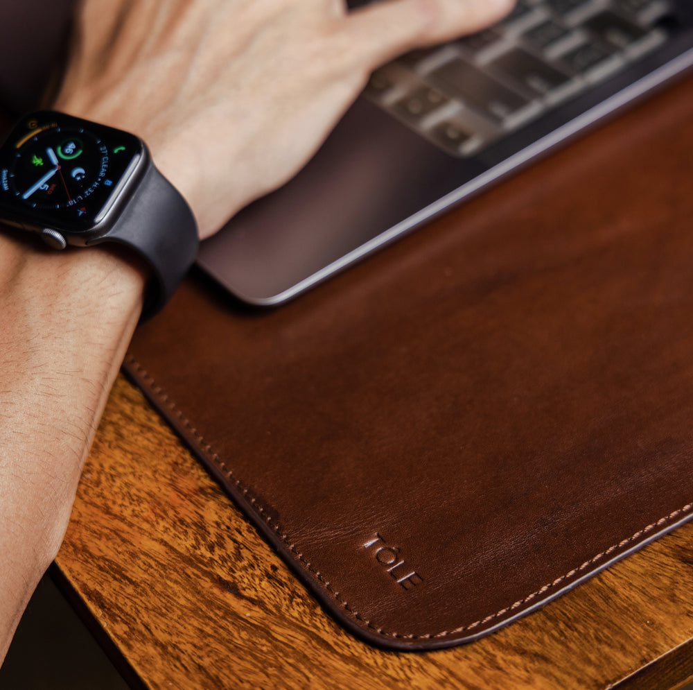 leather desk mat