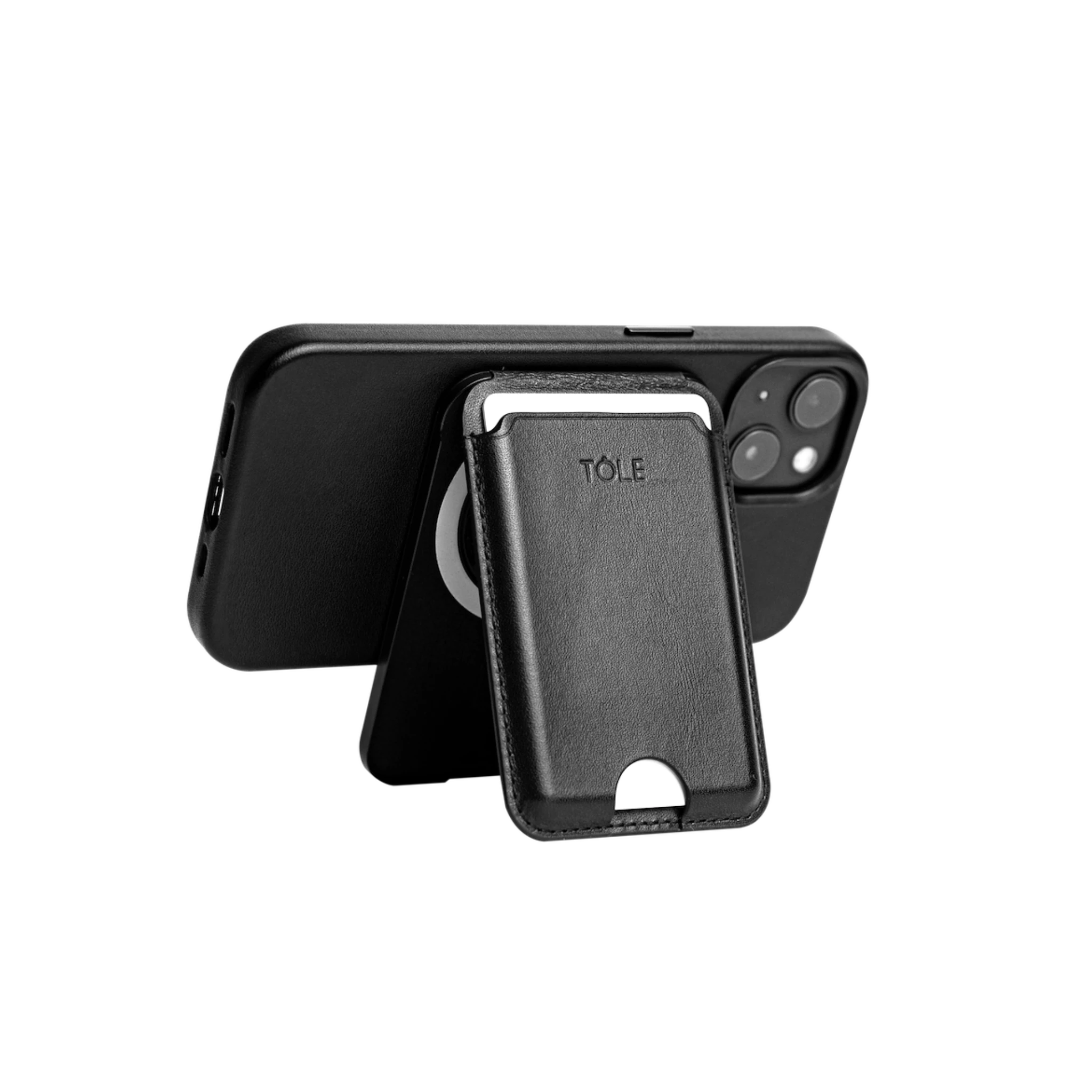 Magnetic Wallet | Obsidian Black