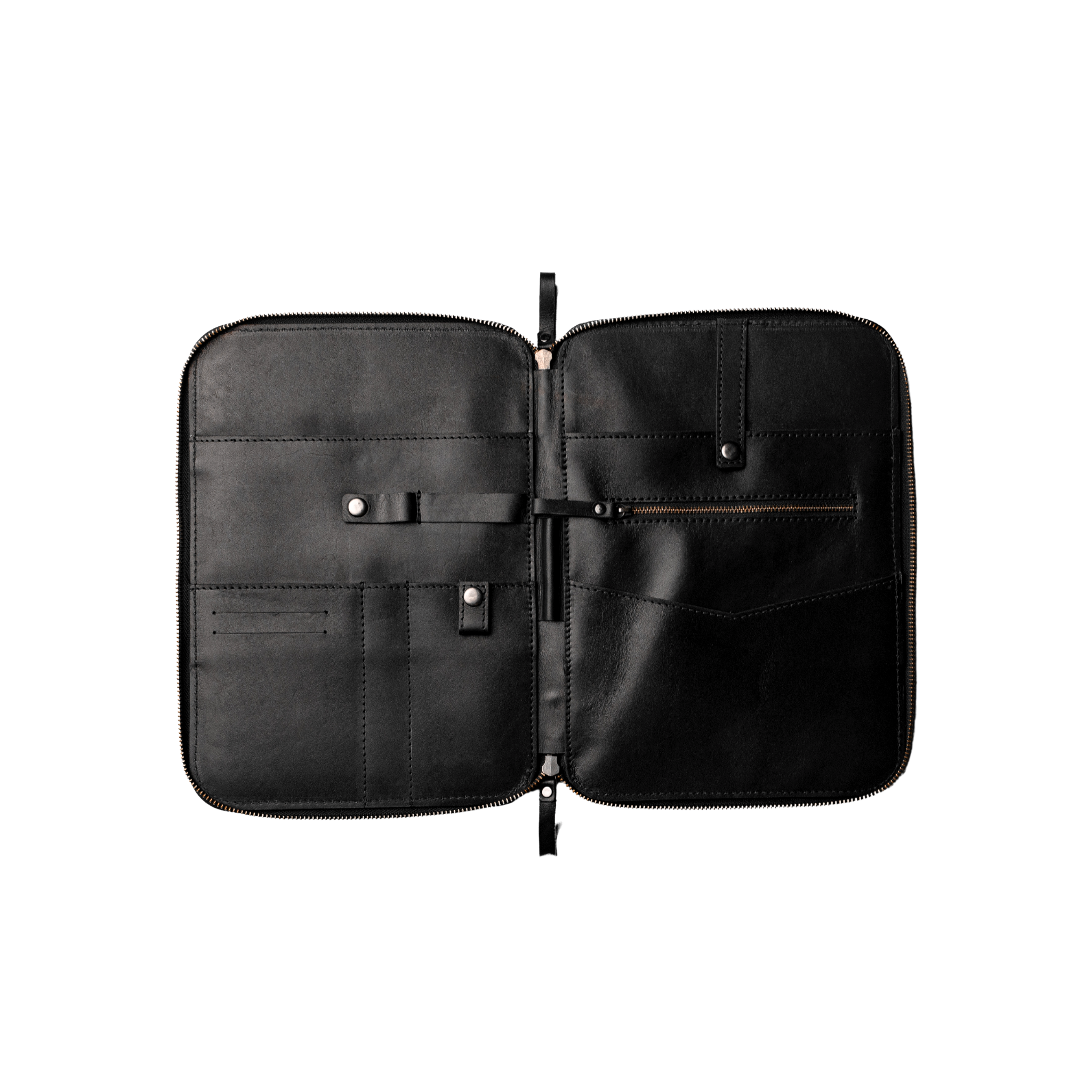 Leather Folio | Obsidian Black