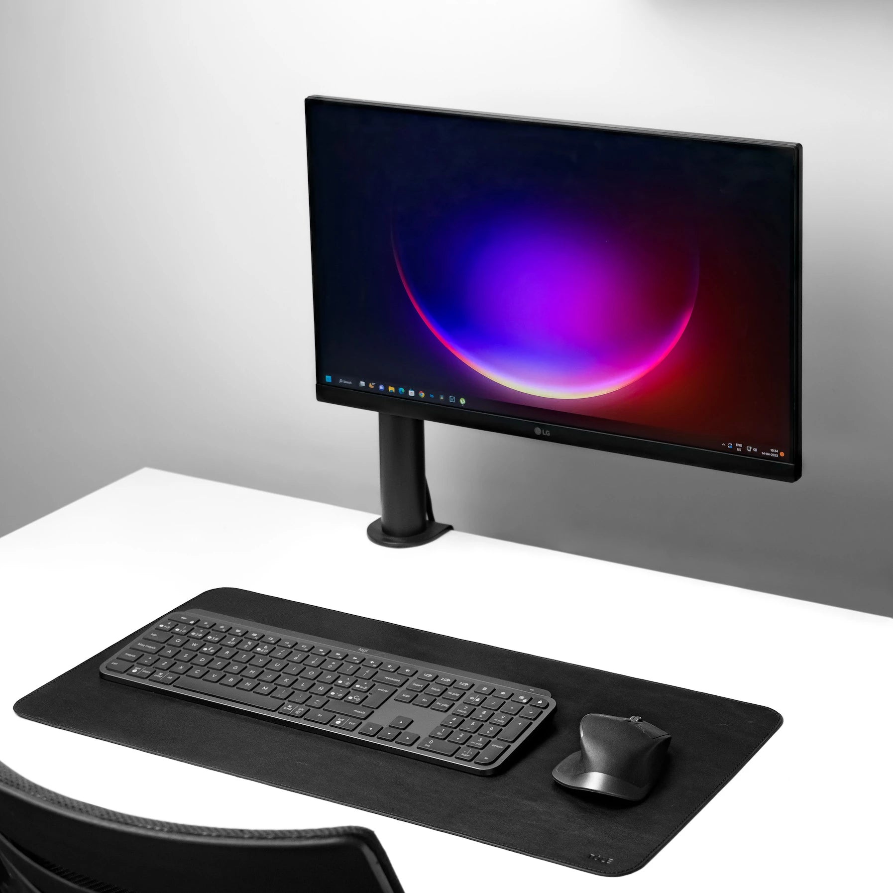 Desk Mat | Obsidian Black