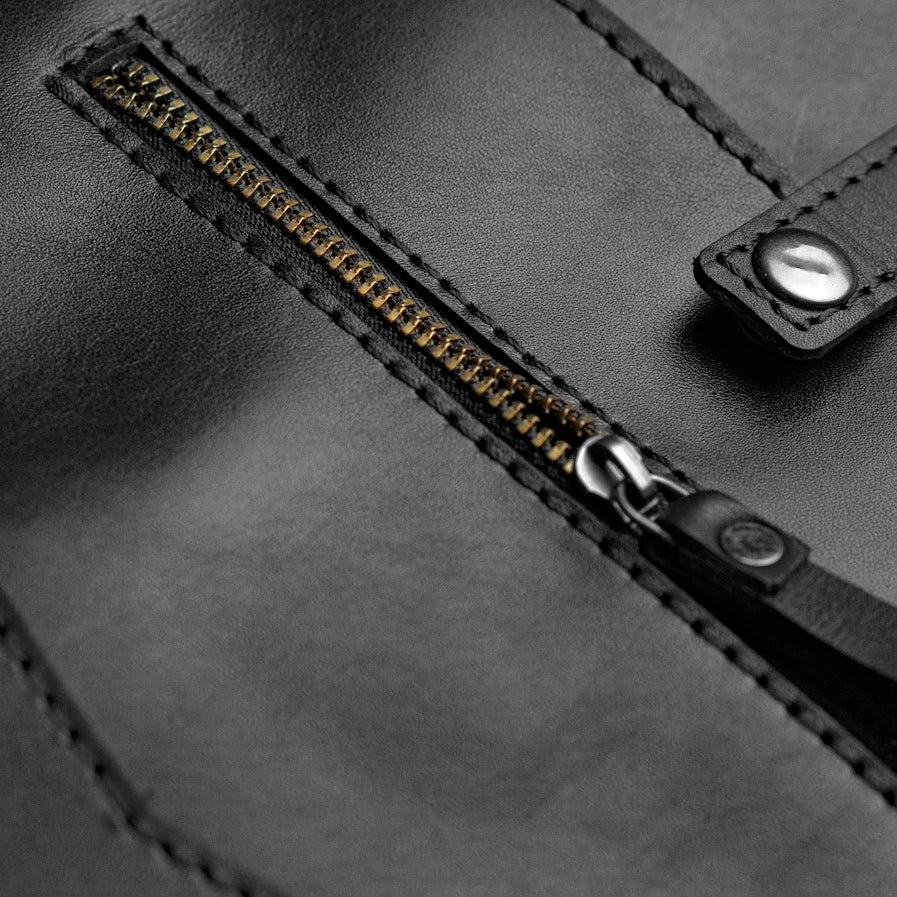 Leather Folio | Obsidian Black