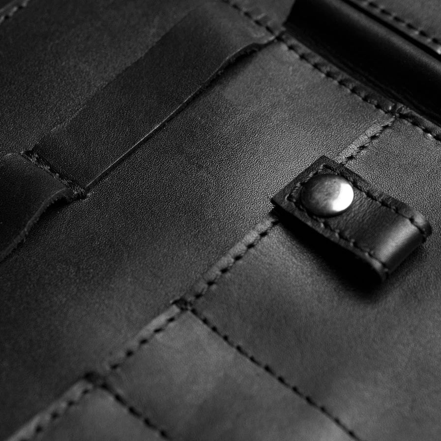 Leather Folio | Obsidian Black