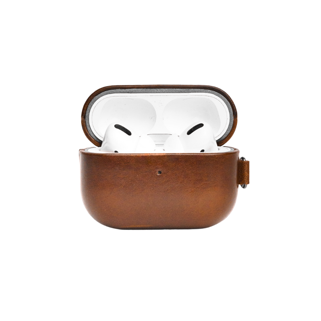 Light Brown Leather AirPods Pro 2th Case