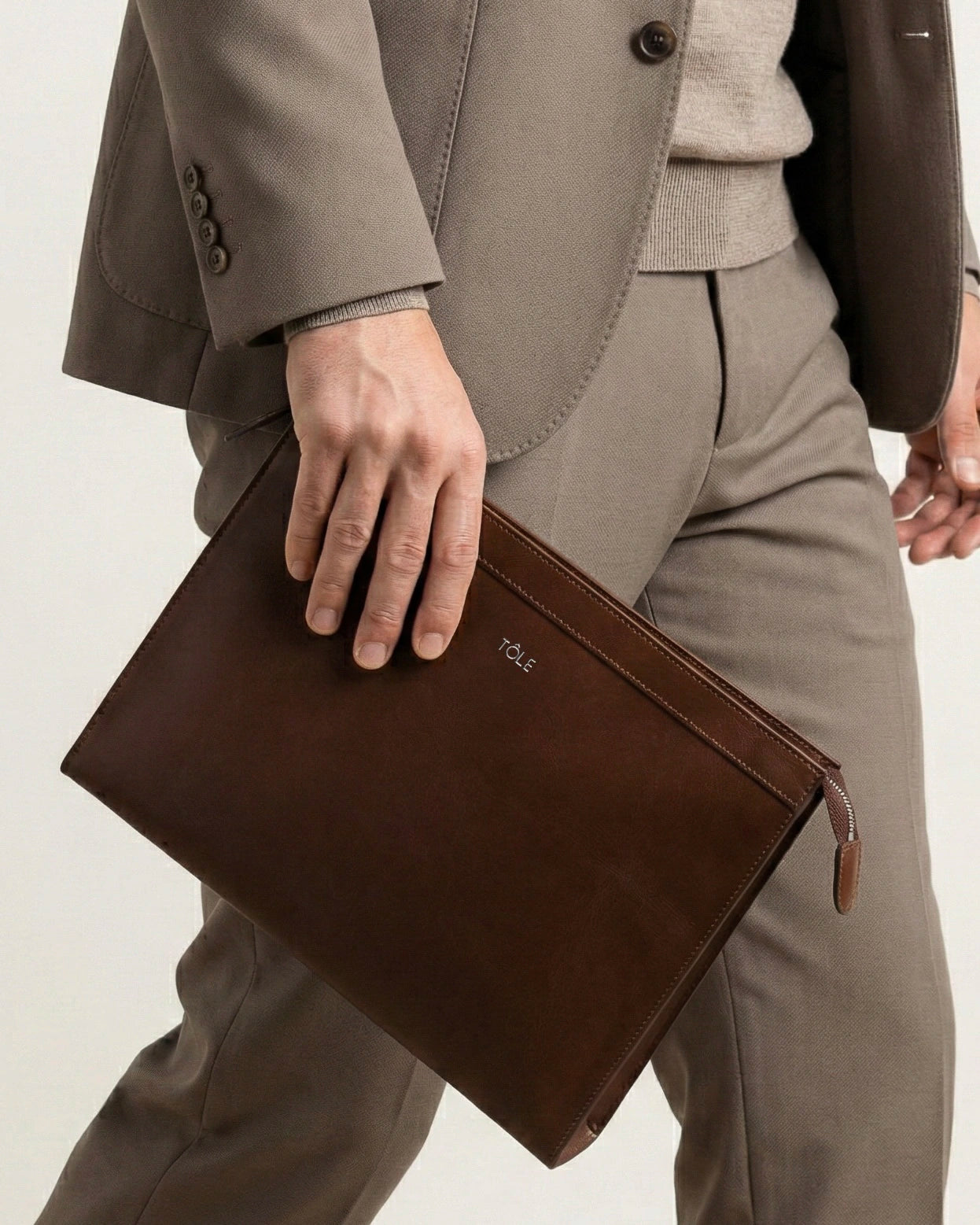 Clutch Bag | Regal Brown