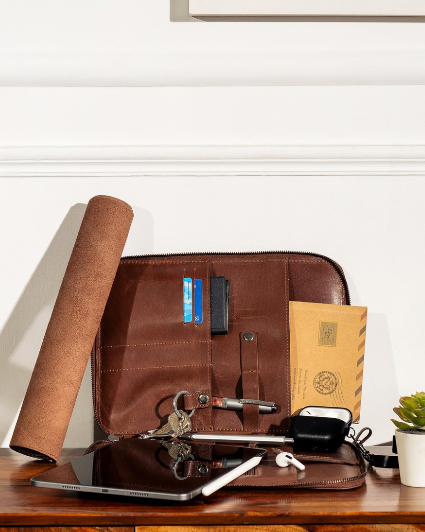 Leather Folio | Regal Brown