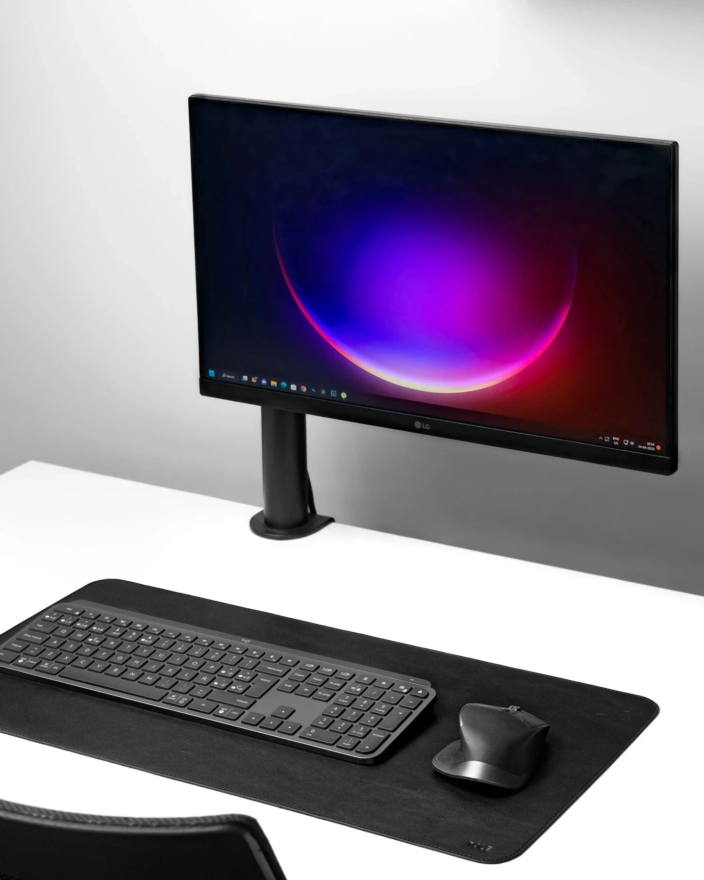 Desk Mat | Obsidian Black