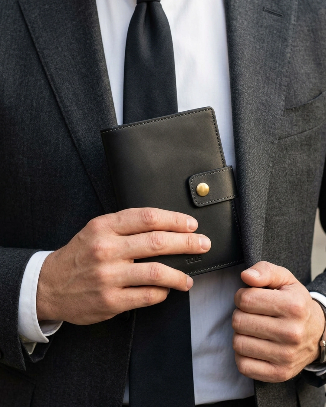 Passport Holder | Obsidian Black