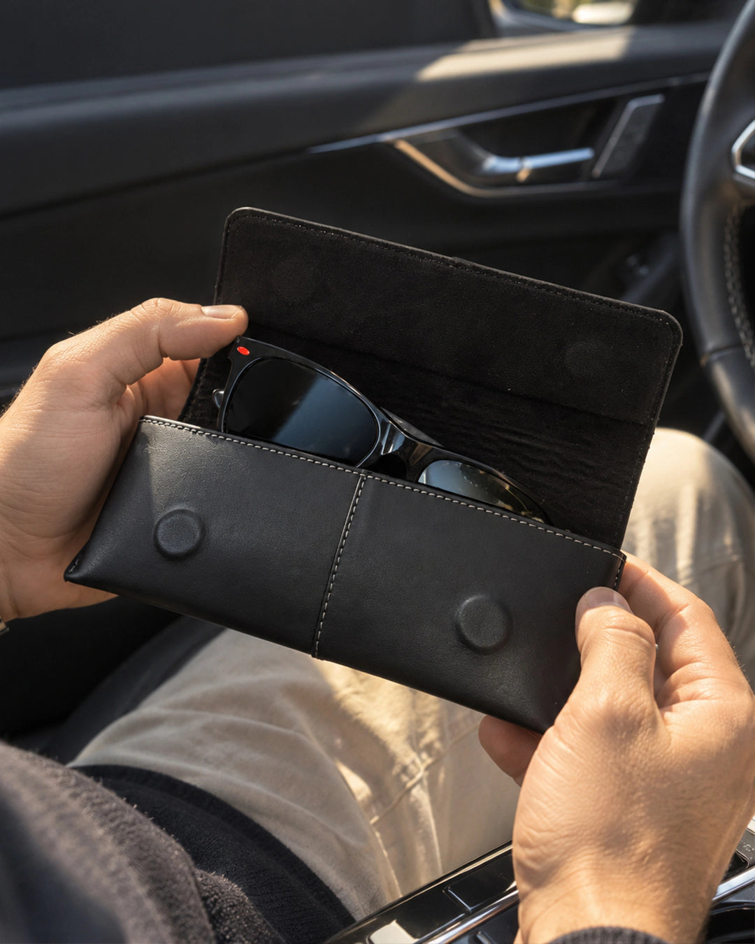 Sunglass Case | Obsidian Black