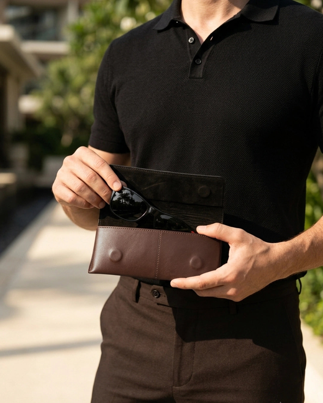 Sunglass Case | Regal Brown