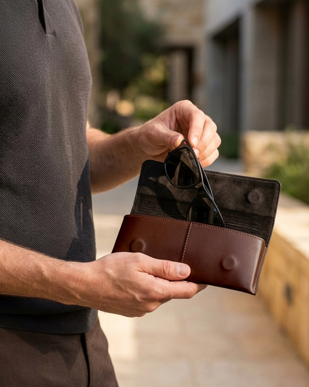 Sunglass Case | Regal Brown