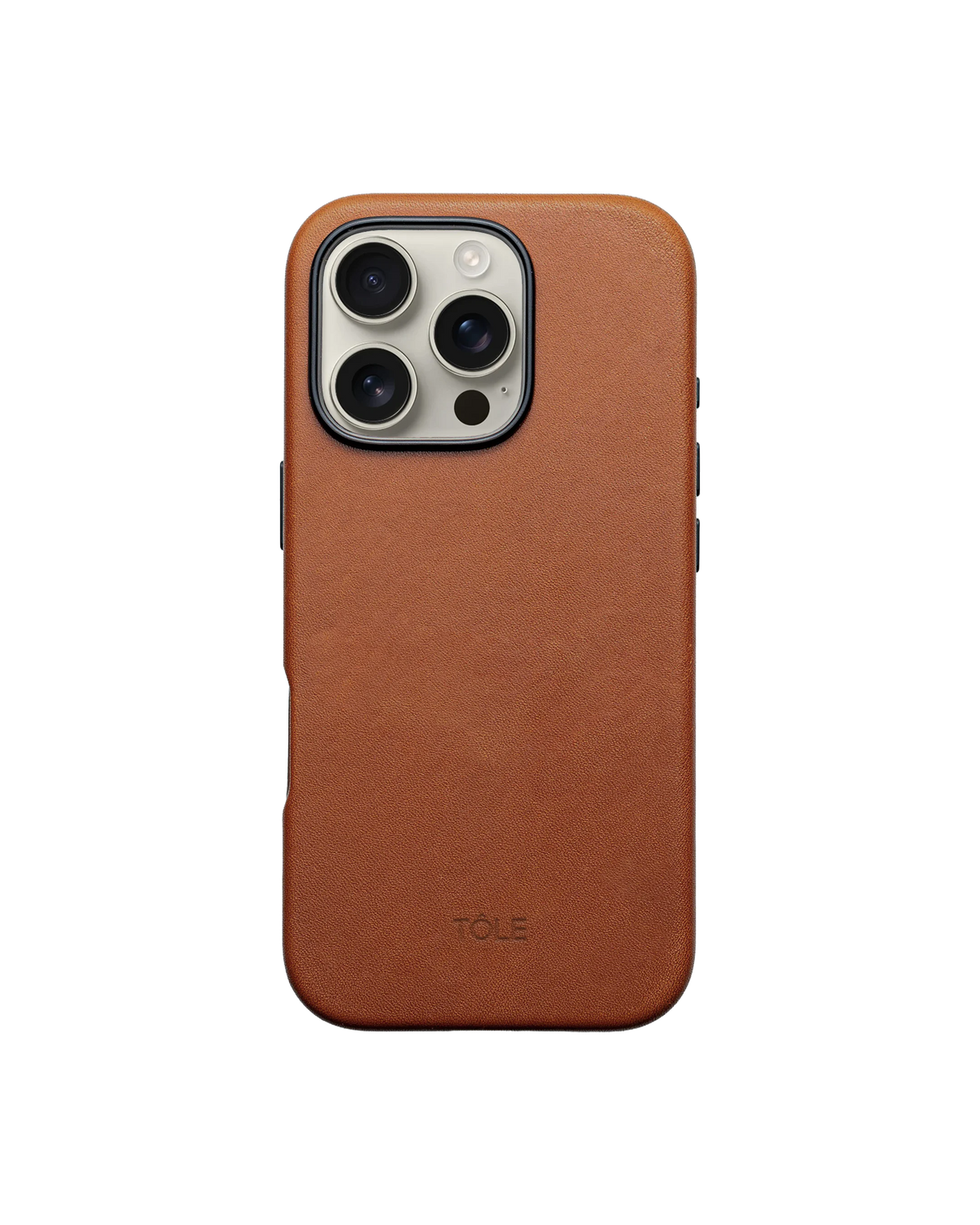 Tan Iphone Tan Premium leather iPhone Case - iPhone 16 Pro Max