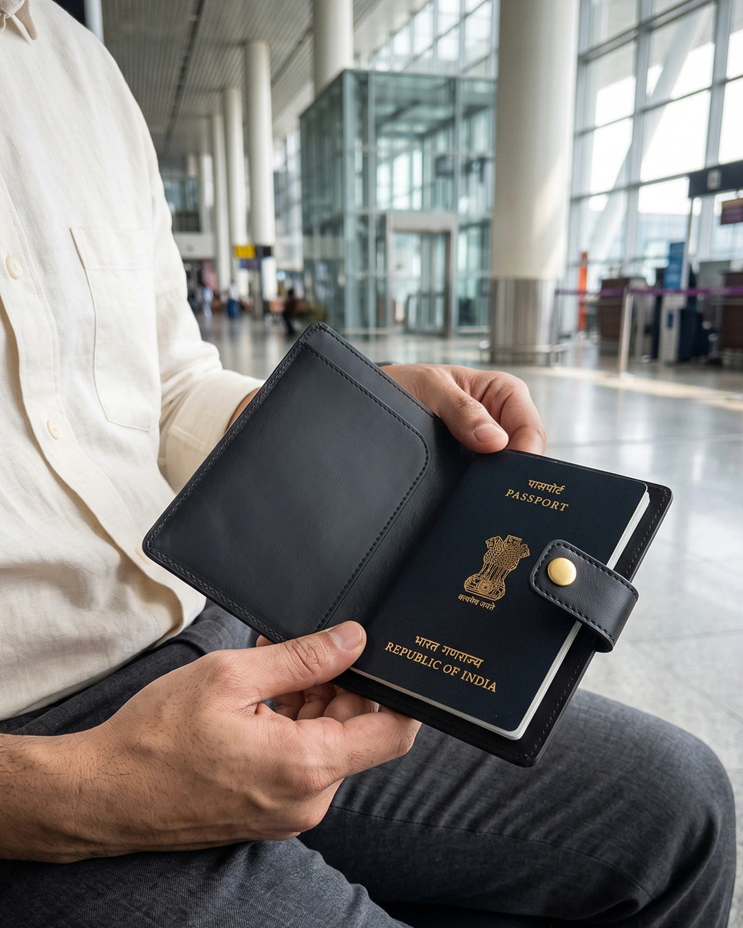 Passport Holder | Obsidian Black